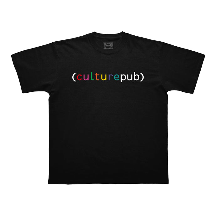 TEE-SHIRT | CULTURE PUB - Noir