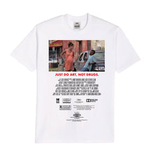 Charger l&#39;image dans la galerie, TEE-SHIRT | JUST DO ART, NOT DRUGS [Pro Club] - Blanc