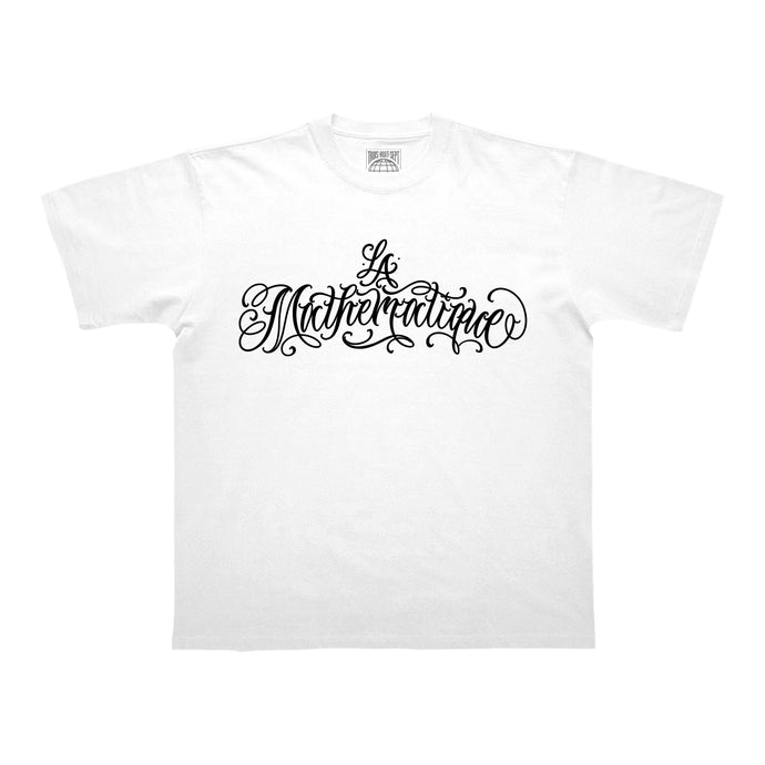 TEE-SHIRT | LA MATHEMATIQUE - Blanc/Noir
