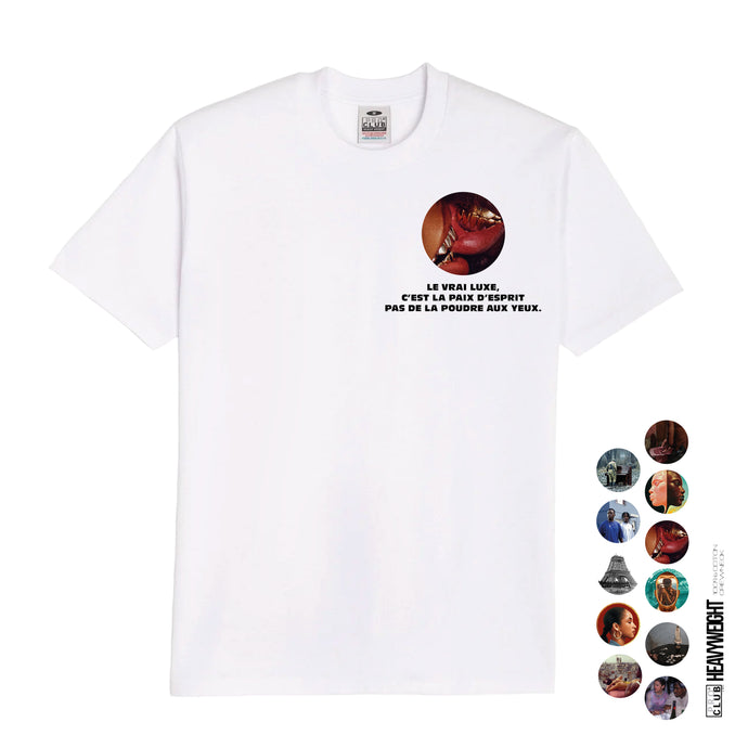 TEE-SHIRT | LE VRAI LUXE [Pro Club] - Blanc