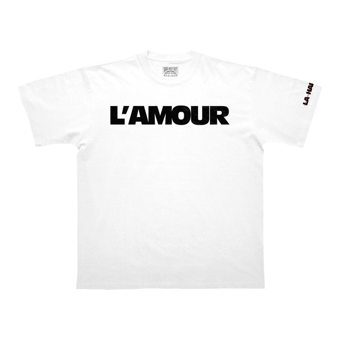 TEE-SHIRT | L’ AMOUR (LA HAINE) - Blanc