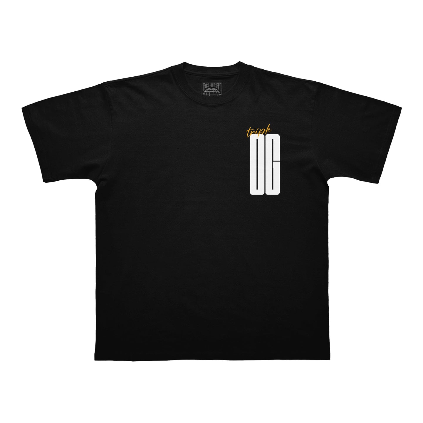 TEE-SHIRT | TRIPLE OG - Noir